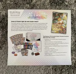 Pokemon TCG Prismatic Evolution Elite Trainer Box ETB Factory Sealed - Image 2