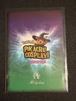 Chost Busters Pikachu #27 - Laser Holo Electric Cosplay - Pokemon ZL13 - Image 2