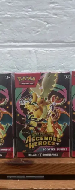 Pokemon TCG: Ascended Heroes Booster Bundle Sealed ✅1 INSTOCK NEW✅ Free Shipping - Image 1