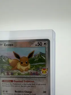 Eevee - (Pokemon Day 2025) (Reverse Cosmos Holo) 074/131 Pokemon TCG - NM - Image 3
