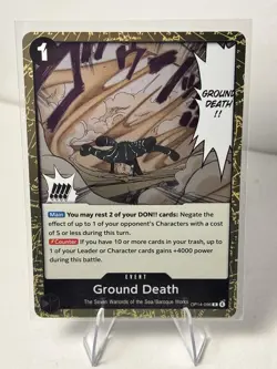 Ground Death The Azure Sea's Seven #OP14-096 - Image 1
