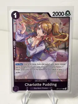 One Piece Charlotte Pudding Legacy of the Master #OP12-071 Foil - Image 1