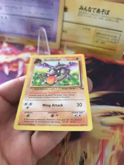 Pokemon Karte Card Aerodactyl Fossil English Non Holo Rare Wotc NM+ - Image 4