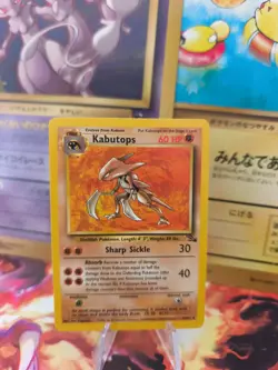 Pokemon Karte Card Kabutops Fossil Rare 1999 English Englisch Wotc NM+ - Image 1