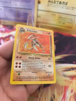 Pokemon Karte Card Kabutops Fossil Rare 1999 English Englisch Wotc NM+ - Image 2