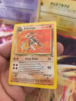 Pokemon Karte Card Kabutops Fossil Rare 1999 English Englisch Wotc NM+ - Image 3
