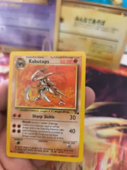 Pokemon Karte Card Kabutops Fossil Rare 1999 English Englisch Wotc NM+ - Image 4