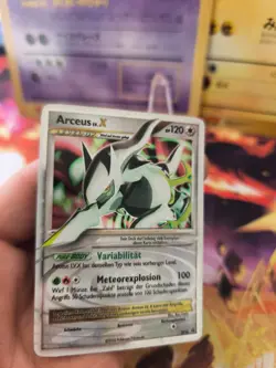 Pokemon Karte Card Arceus Lv. X Dp Black Star Promo Deutsch German Holo Exc - Image 3