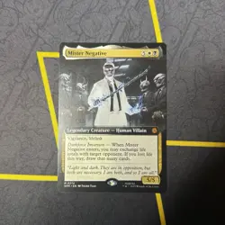 Mister Negative M 274 MTG Spiderman BORDERLESS Magic The Gathering ENGLISH 0274 - Image 1