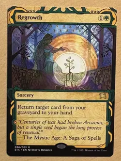MTG Regrowth Magic The Gathering Card 56, Extended, Archives - Image 1