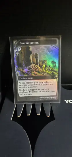 Contamination (Future Sight) Mystery Booster 2 Foil Lightly Played - Image 1