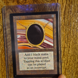 Mox Jet MTG International Edition Artifact Rare Card English - Image 1