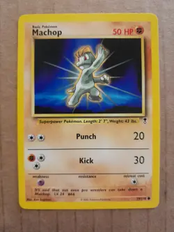 Pokemon Machop 79/110 Legendary Collection Near-Mint See Pictures - Image 1