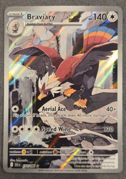 Braviary Black Bolt Illustration Rare 155/086 Pokemon TCG - Image 1