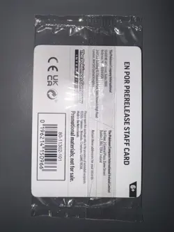 Pokemon TCG Perfect Order STAFF Stamped Prerelease Promos MEP Sealed 4 Pack - Image 2