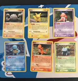 Nintendo Pokemon TCG Ditto 64/113 EX Delta Species 2005 English Lot of 6 - Image 1