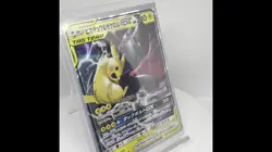 Pokemon Card Japanese Pikachu & Zekrom GX RR 041/173 SM12a Tag Team Holo JDM - Image 2