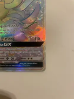 Sylveon GX Full Art Ultra Rare Holo 158/145 SM Guardians Rising Pokemon TCG - Image 4