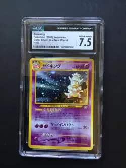 2000 Pokemon Japanese Neo Slowking Holo #199 - CGC 7.5 Near Mint+ - Image 1
