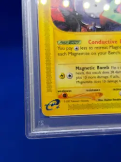 VTG 2003 Pokemon Aquapolis Magnemite #91 91/147 E-Reader PSA 10 LOW POP 51 - Image 5