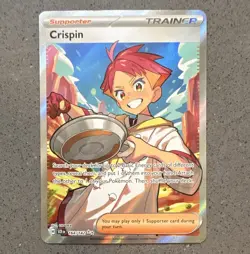 Nintendo Crispin 164/142 SV07: Stellar Crown Foil Full Art Secret Rare EN - Image 1