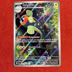 Eelektrik 114/086 Illustration Rare - Black Bolt - Pokemon TCG - SHIPS FAST - Image 1