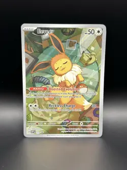 Pokemon Eevee 173 Scarlet & Violet Promo Holo Basic Card English - Image 1