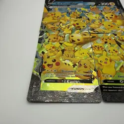Pokemon Pikachu V-Union Complete Set - SWSH139 SWSH140 SWSH141 SWSH142 - NM - Image 2