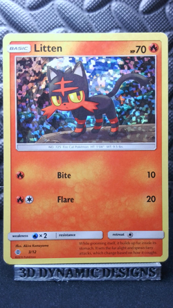 | Pokemon Litten - 3/12 Mcdonalds Promos 2017 3/012 Promo NM 🔥 | - Image 1