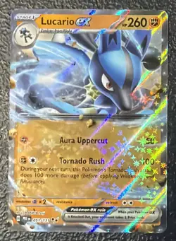 Pokemon Lucario ex Double Rare 051/131 PRE SV: Prismatic Evolutions NM - Image 1