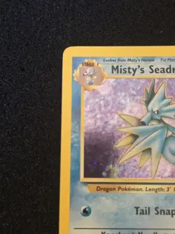 Misty's Seadra Prerelease 009/132 Wotc Promo Holo English HP70 - Image 5