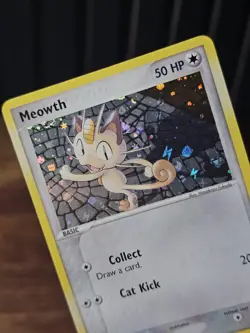 Pokemon Meowth 69/112 FireRed & LeafGreen Reverse Holo English 50 HP - Image 3