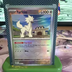 Furfrou (Master Ball Pattern) 088/131 Sv: Prismatic Evolutions Holo Pokemon TCG - Image 1