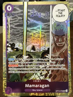 One Piece Adventure on Kami’s Island - MAMARAGAN SR OP15-078 ENGLISH CCG - Image 1