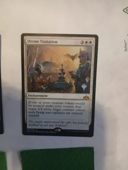 MTG 1x Divine Visitation # 10 Guilds of Ravnica Magic the Gathering Card - Image 2