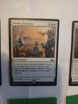 MTG 1x Divine Visitation # 10 Guilds of Ravnica Magic the Gathering Card - Image 3