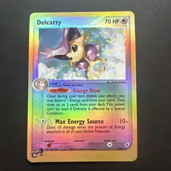 Delcatty Ruby and Sapphire Reverse Holo Card 5/109 - Image 1