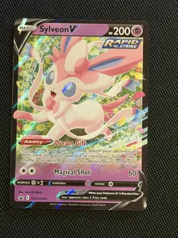 Sylveon V SWSH202 SWSH: Sword & Shield Promo Cards Holo - Image 1