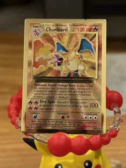 Charizard Celebrations Metal Card Promo Holo 004/102 - Image 1
