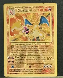 Charizard Celebrations Metal Card Promo Holo 004/102 - Image 2