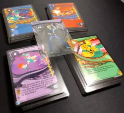 Vintage 2005 Score Dragon Booster: Release the Dragon TCG 156 card lot LP-NM - Image 1