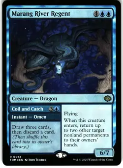 Tarkir: Dragonstorm #51 Marang River Regent - FOIL - Image 1