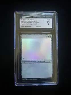 Magic The Gathering Gotham A Test Print 2014 cgc 9 Mint - Image 1