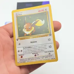 CARTA POKEMON CARD - EEVEE 55/82 - ITA - 1 EDIZIONE - TEAM ROCKET - NEAR MINT - Image 3