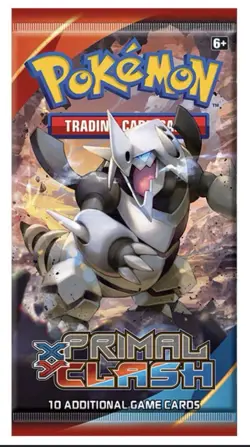 Pokemon XY Primal Clash Booster Pack X 1 - Image 1