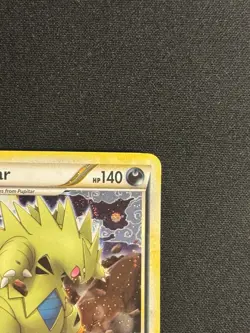 Tyranitar 26/95 Cosmos Holo Rare HGSS Unleashed Pokemon MP SWIRL - Image 5