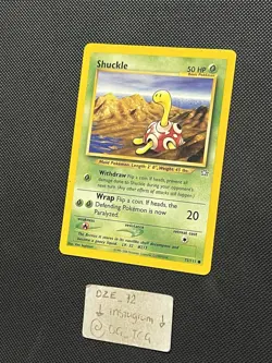 Pokemon Neo Genesis - Shuckle - 72/111 - Non Holo - Unlimited Edition - NM - Image 4