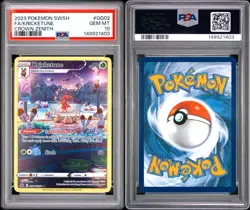2023 POKEMON SWORD & SHIELD CROWN ZENITH #GG02 FULL ART/KRICKETUNE PSA 10 - Image 3