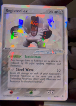 Registeel ex 99/101 EX Hidden Legends Ultra Rare Holo Pokemon 2004 Pack Pull NM - Image 2