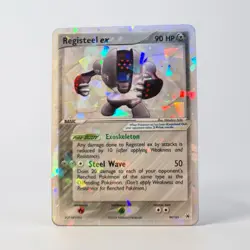 Registeel ex 99/101 EX Hidden Legends Ultra Rare Holo Pokemon 2004 Pack Pull NM - Image 3